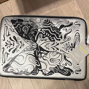 Heyday Artistic Black and Silver Laptop Bag